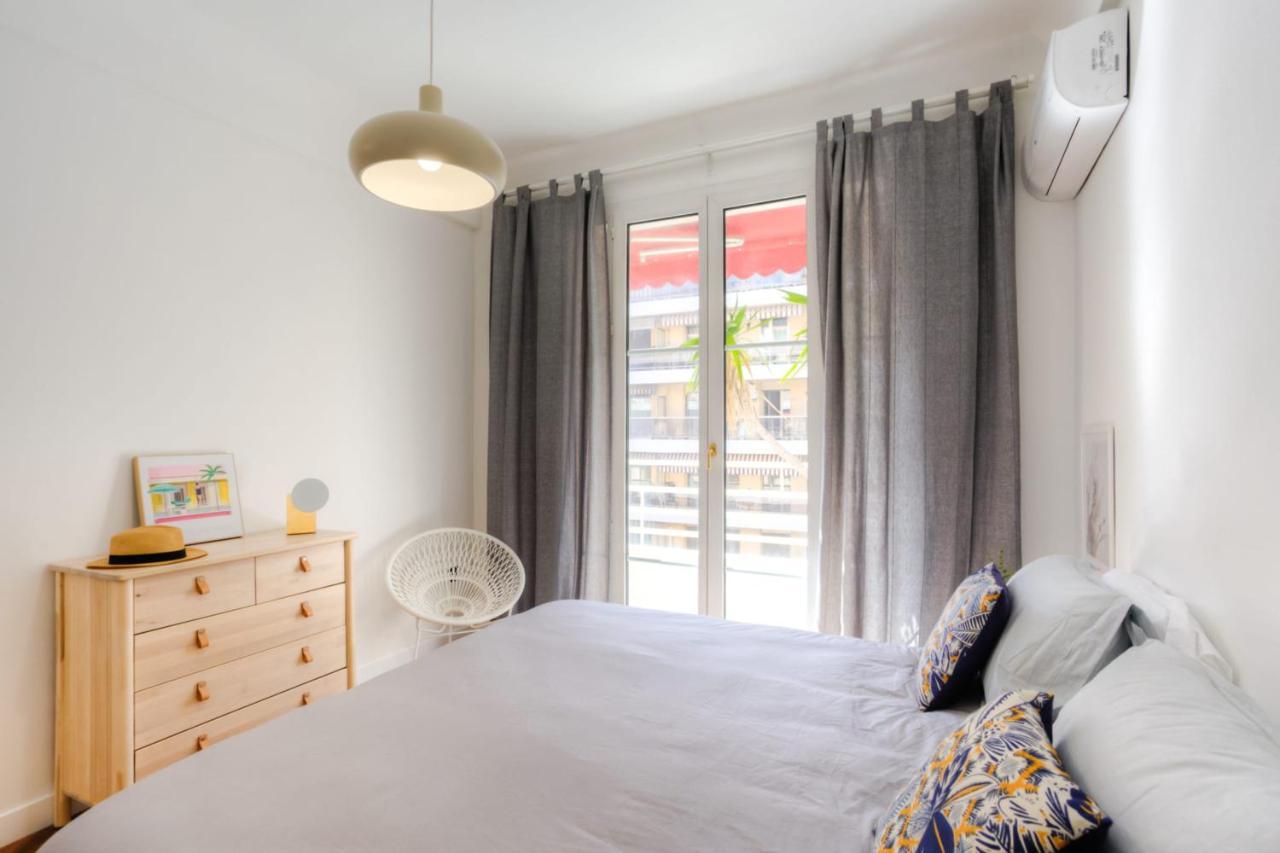 #29 Suite Gambetta Ac Sea View 2 Bedrooms 1Min Walk To Promenade & Sea Nice Luaran gambar