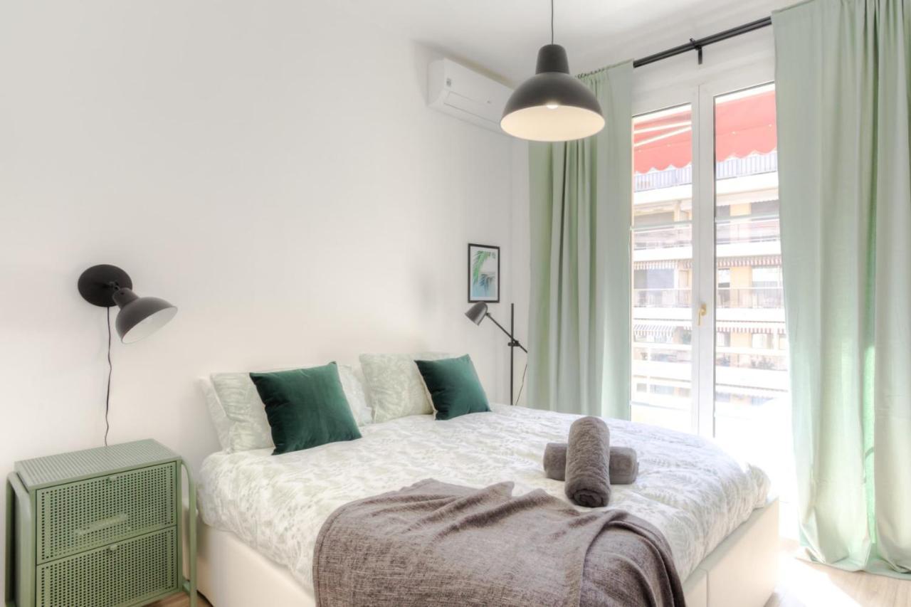 #29 Suite Gambetta Ac Sea View 2 Bedrooms 1Min Walk To Promenade & Sea Nice Luaran gambar