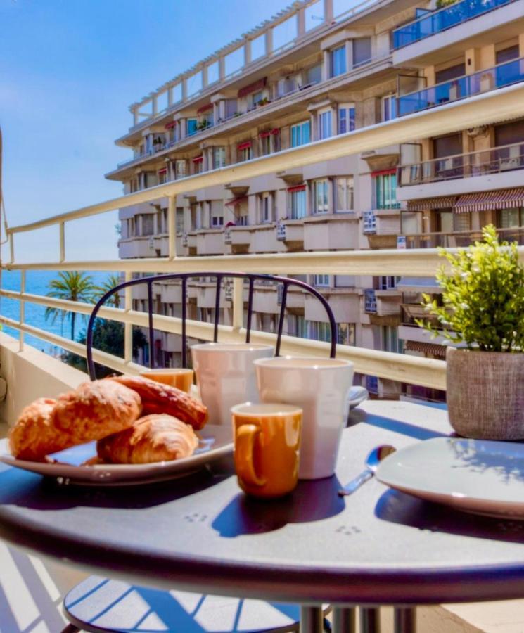#29 Suite Gambetta Ac Sea View 2 Bedrooms 1Min Walk To Promenade & Sea Nice Luaran gambar