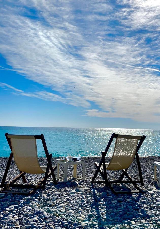 #29 Suite Gambetta Ac Sea View 2 Bedrooms 1Min Walk To Promenade & Sea Nice Luaran gambar